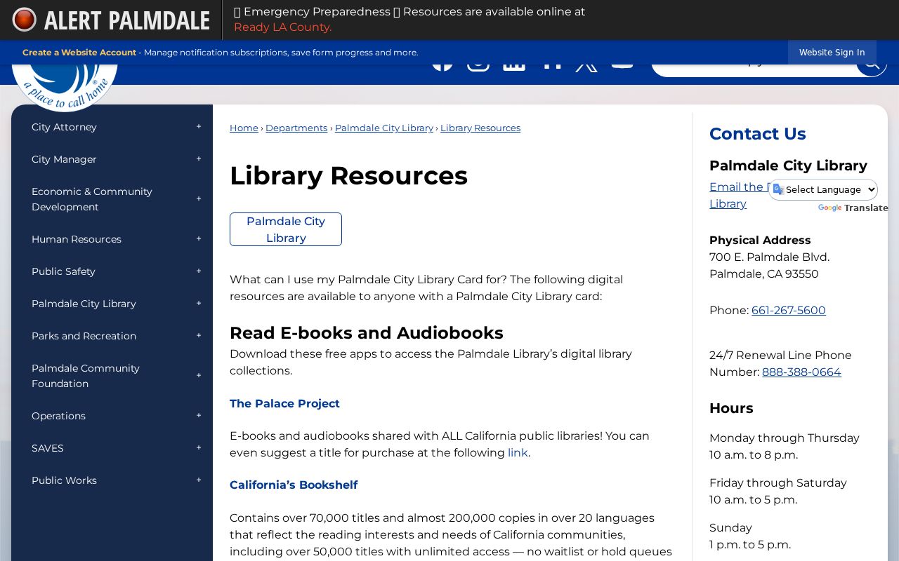 Palmdale people directories library genealogy resources